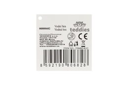 Vodní hra hlavolam svítící mořské zvířátko plast 13x12cm na baterie 4 barvy 12ks v boxu