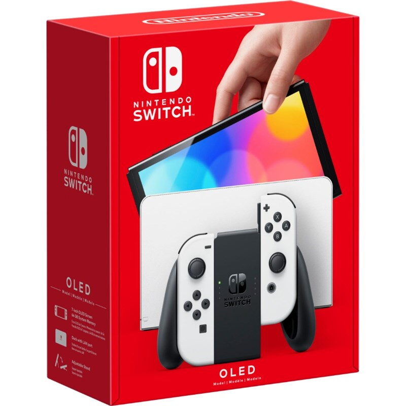 Herní konzole Nintendo Switch OLED (White Set)