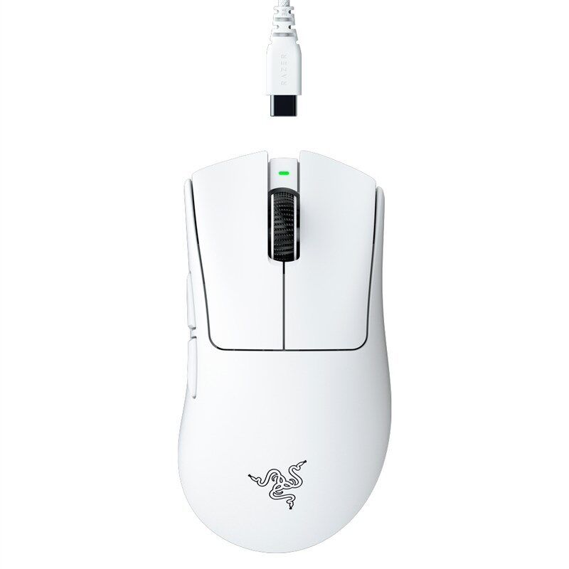 Myš Razer DeathAdder V4 Pro bezdrátová / 6 / 45000DPI - bílá