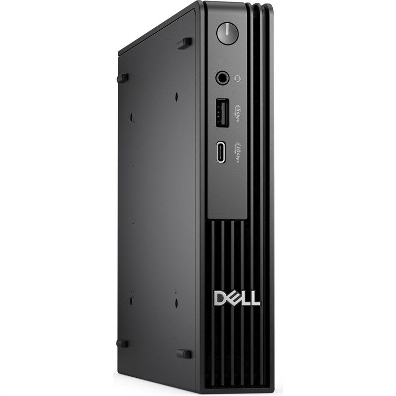 Počítač Dell Pro Micro QCM1255 R3-8300GE, RAM 8GB, SSD 512GB, ,Radeon 740M, Microsoft Windows 11 Pro - černý