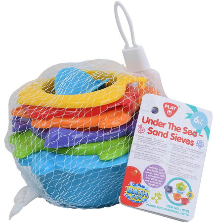 PLAYGO - Sítka na písek s mořskými motivy