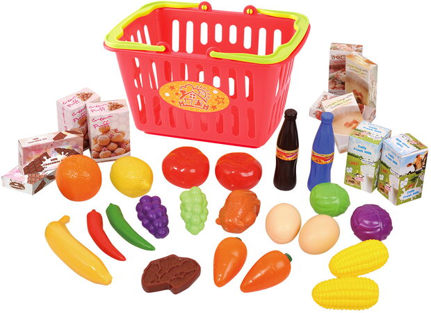 PLAYGO - Můj nákupní košík 32 ks