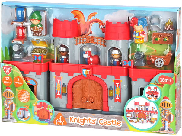 PLAYGO - Rytířský hrad 17ks