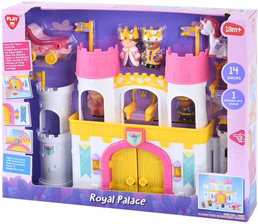 PLAYGO - Královský palác na baterie 14 ks