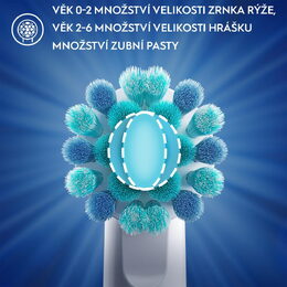 PRO KIDS ZUB. PASTA 0-6 LET/50 ML ORAL-B