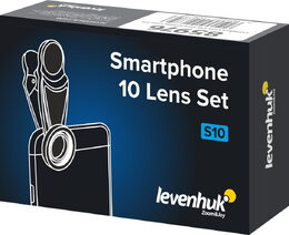 Sada objektivů pro smartphony Levenhuk Lens S10