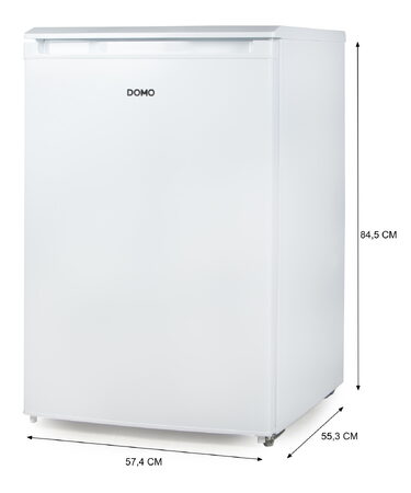 Lednice s mrazákem uvnitř - bílá - DOMO DO91128, Objem: 113 l *, Třída: E