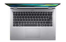Ntb Acer Aspire Go Spin 14 (AGSP14-31PT-C2S7) Intel Core N-N150, 14", RAM 8GB, SSD 512GB, Intel Intel Graphics, Microsoft Windows 11 Home - stříbrný