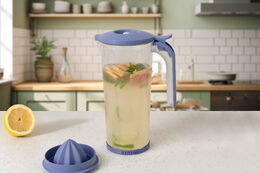 STATUS vakuový džbán s citrusovačem 179504, modrý
