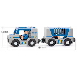 102190795 Policie k vláčkodr. 4ks WOODY