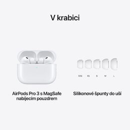 Sluchátka Apple Airpods Pro 3