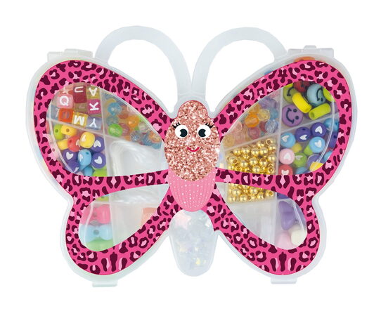 Lena Navlékací korálky plastové Motýl