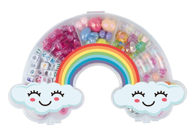 Lena Navlékací korálky plastové Duha