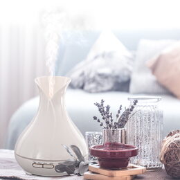 Aroma difuzér Sixtol Vulcan bílý lesk 350 ml