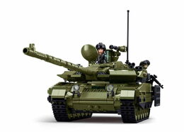 Sluban Model Bricks M38-B1377 Tank T-90M-S v měřítku 1:35