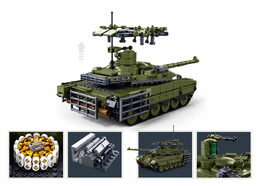 Sluban Model Bricks M38-B1377 Tank T-90M-S v měřítku 1:35