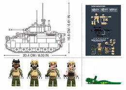 Sluban M38-B1363 Americký lehký tank M3A3 Bradley