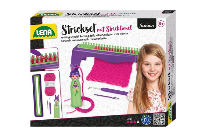 Lena Pletací sada s pletací panenkou