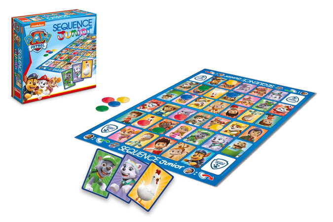 Dino Rodinná hra Sequence Junior Tlapková patrola