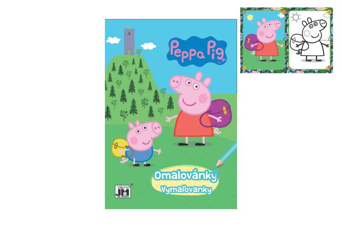 JIRI MODELS Omalovánky A5+/ Peppa výlet