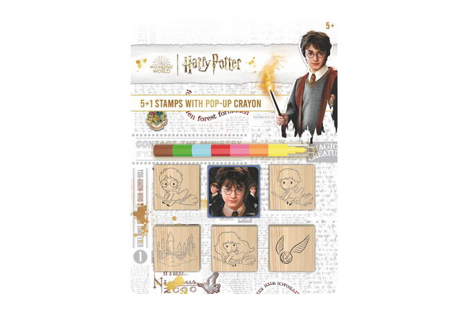 JIRI MODELS Razítka 5+1 s voskovkami/ Harry Potter