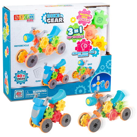 STEM Stavebnice - Motorka a čtyřkolka 3v1