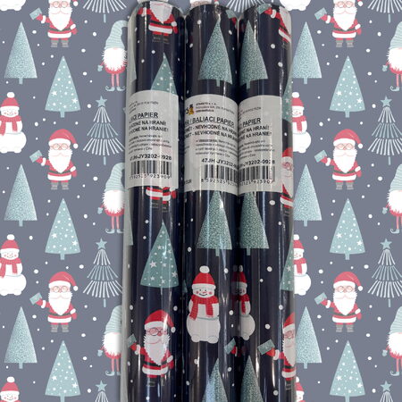 Balicí papír s vánočními motivy 200 × 70 cm více druhů
