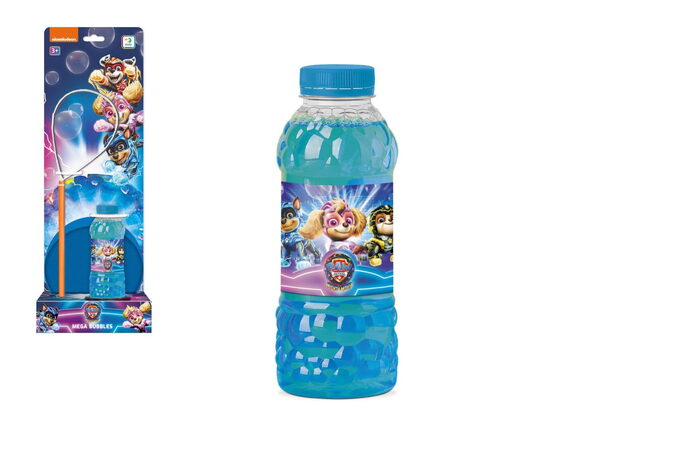 Bublifuk Tlapková patrola/Paw Patrol sada na tvorbu bublin + náplň 0,45L