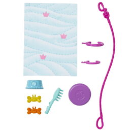 Barbie panenka a pejsek s invalidním vozíčkem