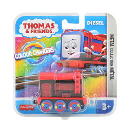 Kovová mašinka Tomáš mění barvu Mašinka Tomáš a jeho přátelé