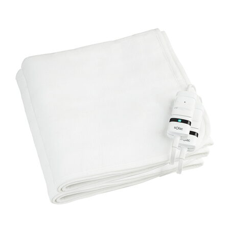 Vyhřívací podložka Solac, CT8705 Denmark+, 160x140cm, dvojitá, 440 GSM, 3
nastavení teploty, odnímatelný konektor, 2 x 60 W