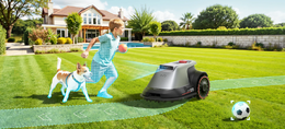 Robotická sekačka na trávu Anker eufy E18 šedá