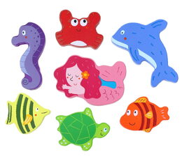 2Kids Toys Dřevěné puzzle Podvodní svět propojitelné