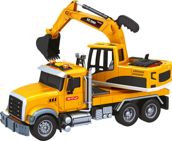 CITY SERVICE CAR - 1:14 - Bagr (se zvukem, světly a dalšími funkcemi)