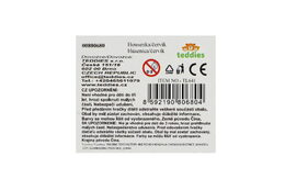 Červík/housenka kloubový dřevo 18cm barevný v sáčku 12ks v boxu