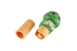 Samolepkové razítko/Razítko se samolepkami dinosaurus plast s náplněmi v krab. 10x12cm 12ks v boxu