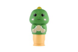 Samolepkové razítko/Razítko se samolepkami dinosaurus plast s náplněmi v krab. 10x12cm 12ks v boxu