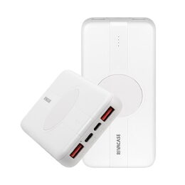 Riva Power VA2601 wireless Powerbanka Quick Charge 10W bílá 10000mAh