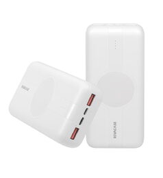 Riva Power VA2602 wireless Powerbanka Quick Charge 10W bílá 20000mAh