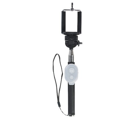 Polaroid 99100 teleskopická selfie tyč 100cm s bluetooth tlačítkem - černá