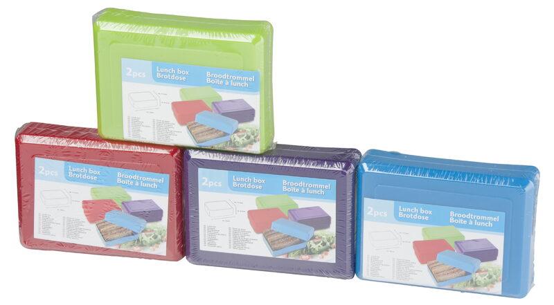 Svačinový box plastový 15x11x4 cm