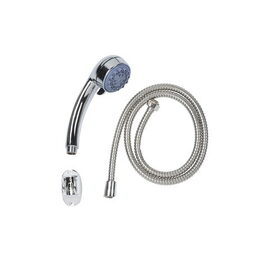 Sprchový set - sprchová hlavice průměr 6,5 cm, pětipolohová, sprchová hadice 150