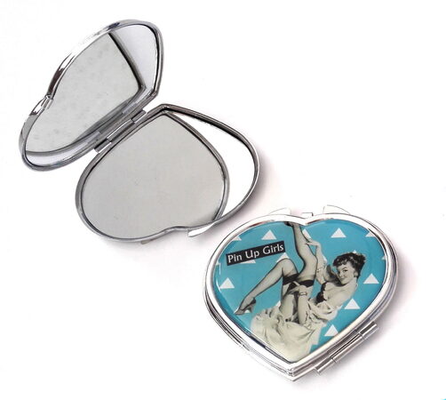 Kosmetické dámské zrcátko Lifetime Beauty v pouzdru