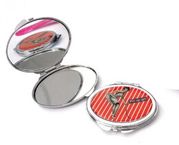 Kosmetické dámské zrcátko Lifetime Beauty v pouzdru