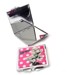 Kosmetické dámské zrcátko Lifetime Beauty v pouzdru