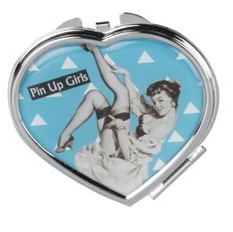 Kosmetické dámské zrcátko Lifetime Beauty v pouzdru