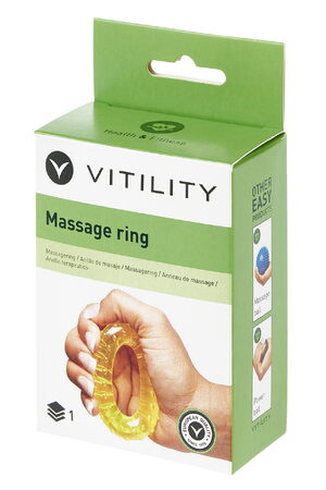 Masážní kroužek žlutý Vitility 70610150