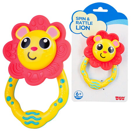 HAP-P-KID Chrastítko pro miminka - Lev