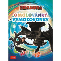 Omalovánky Jak vycvičit draka 20x27,5cm