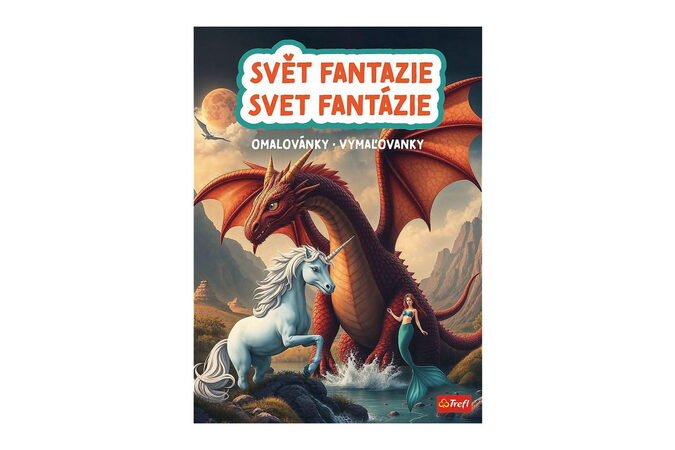 Omalovánky Svět fantazie 20x27,5cm